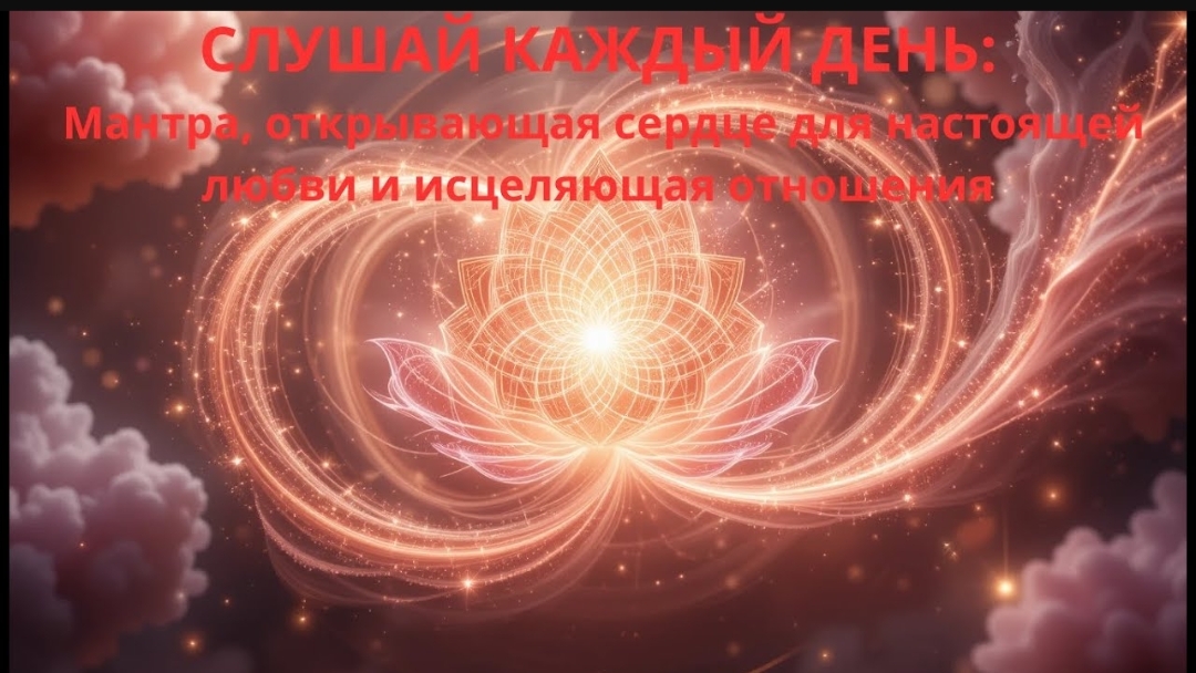 ☘️СЛУШАЙ КАЖДЫЙ ДЕНЬ: Мантра, открывающая сердце для настоящей любви и исцеляющая отношения 🌹