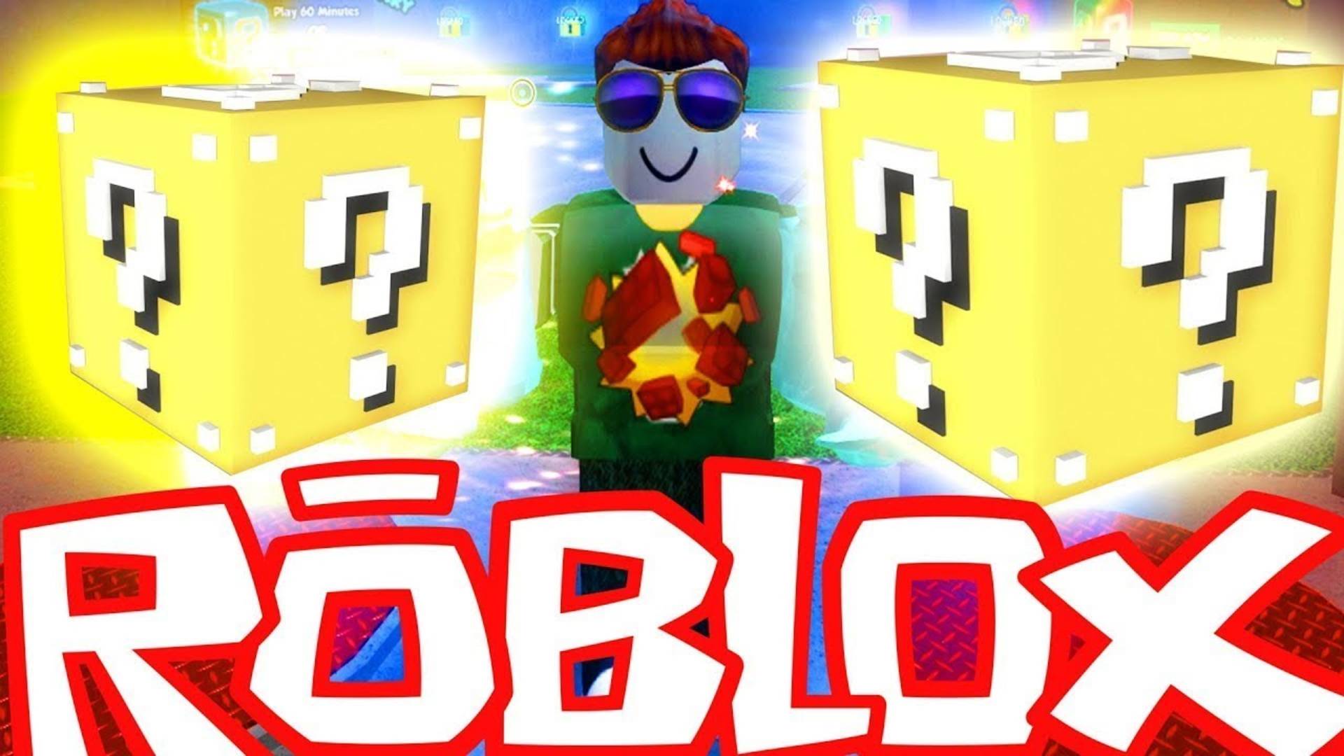 Лаки блоки Майнкрафт Роблокс