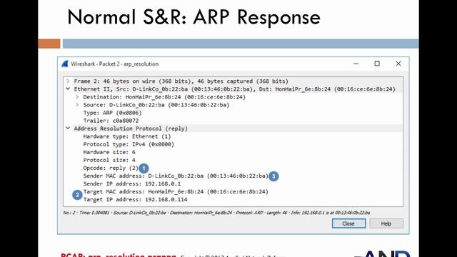 10.3 - Protocols - ARP