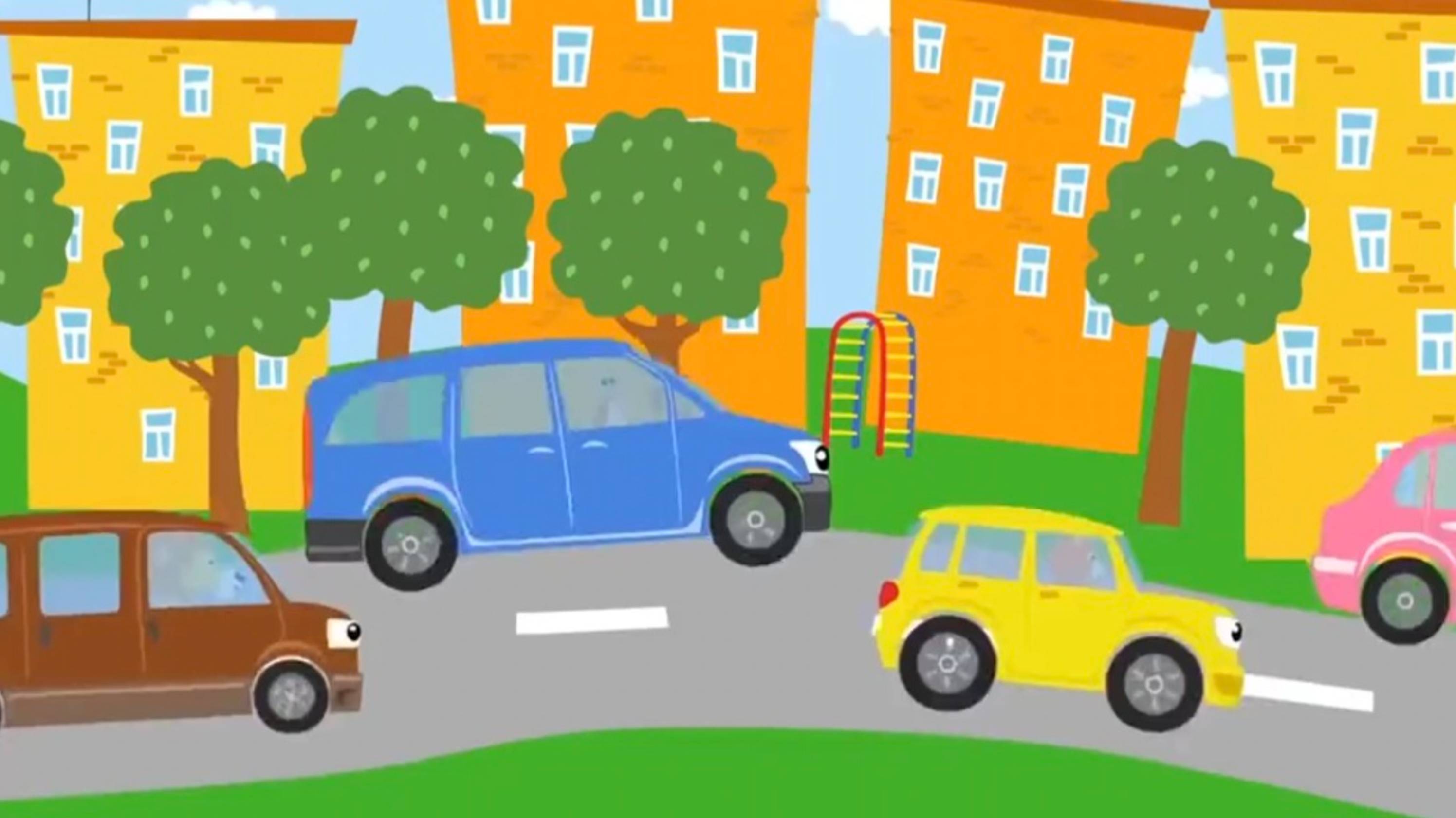 Мультик-песня для детей про машинки#мультики #машинки #мультикидлядетей #мультикпесня