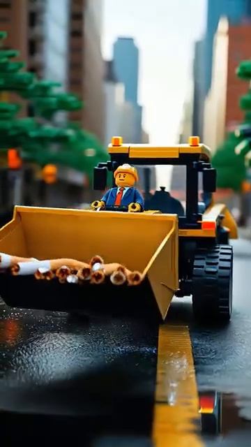 Нейросеть оживила лего