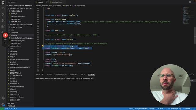 034 Getting Puppeteer Up and Running on AWS Lambda