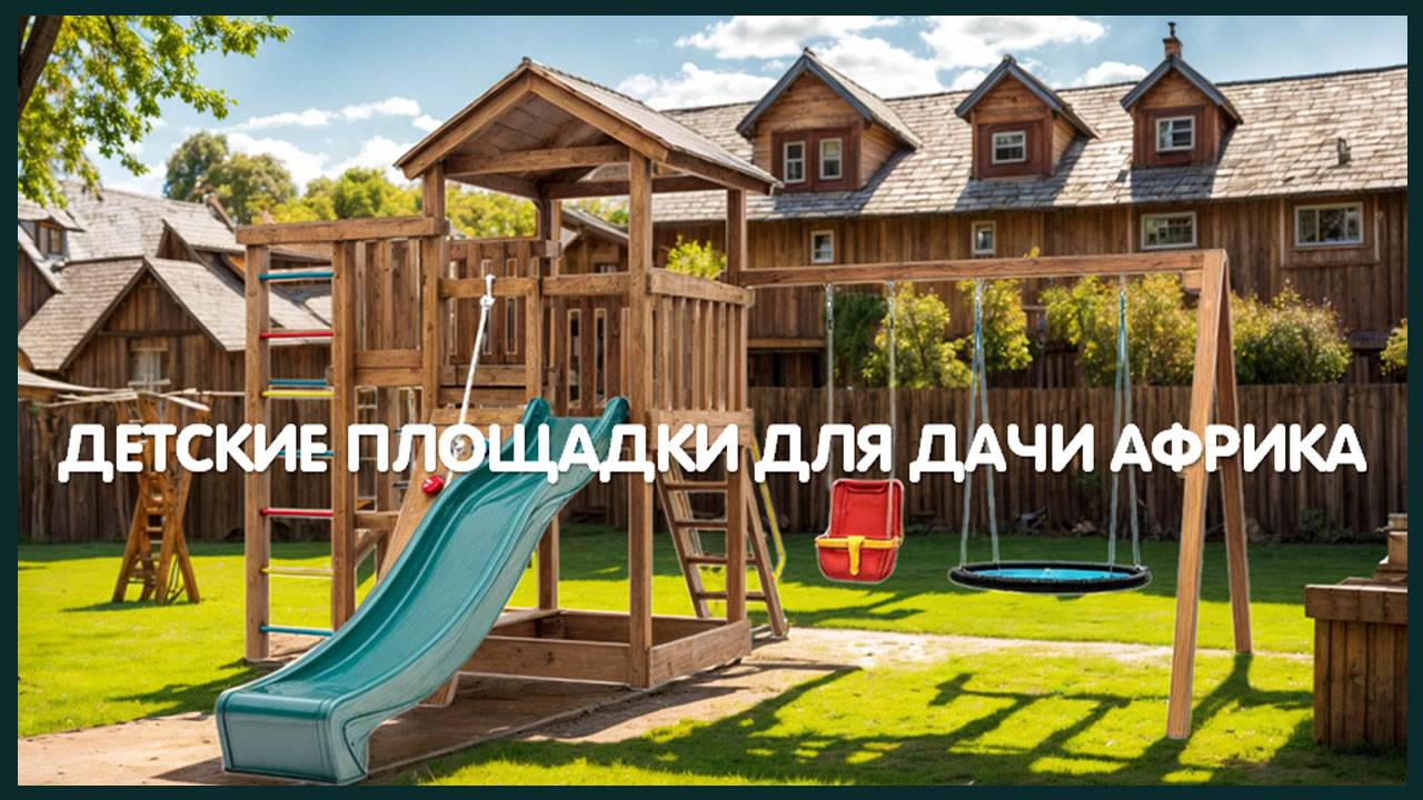 Детские площадки для дачи Африка