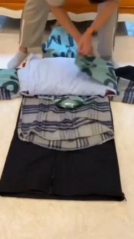 Как компактно сложить вещи в чемодан