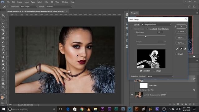 How to Get Glowing White Porcelain Skin in Photoshop CC 2017