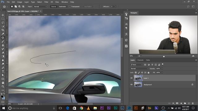 Removing Notorious Edge Glows or HDR Halos in Photoshop