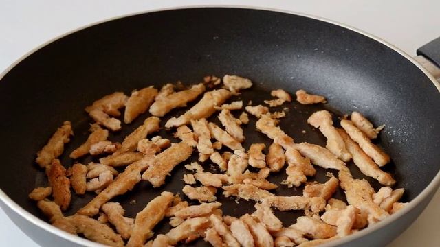 Жареное соевое мясо