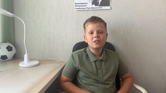 Видео визитка для Конкурса ВДЦ Орленок и и Русского географического общества.