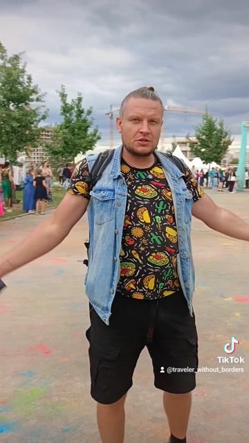 день Индии в Москве. Холи краски