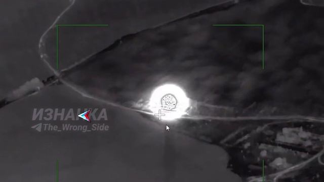 Удар БПЛА-камикадзе Герань по строящемуся КП ВСУ в районе н.п. Бирино Черниговской области 💥🇷🇺👊