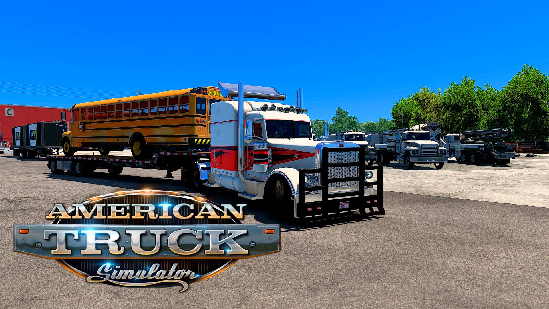 🔴American Truck Simulator. Колесим по Штатам / Музыка для настроения.