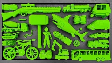 Чистка игрушечных гоночных автомобилей, Поездов, автобусов Telolet, грузовиков Molen, Стальных цисте