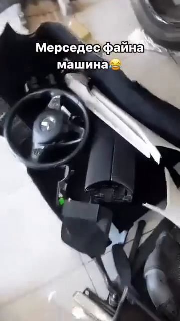 Легкая замена редиатора печки на Мерседесе.