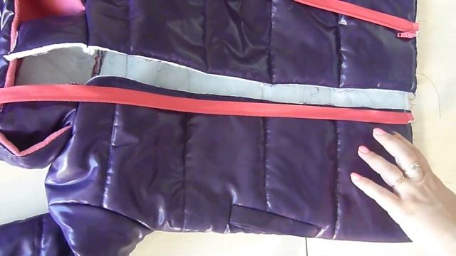 Как сшить детскую стеганую куртку