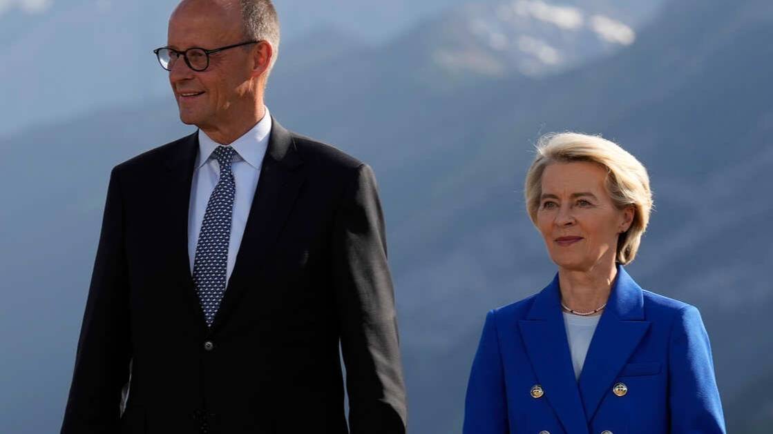 Мерц, Макрон и фон дер Ляйен поедут с Зеленским к Трампу