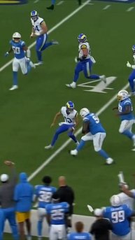 bro was moving on the return too