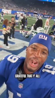 Jameis Winston stays eating Ws @New York Giants