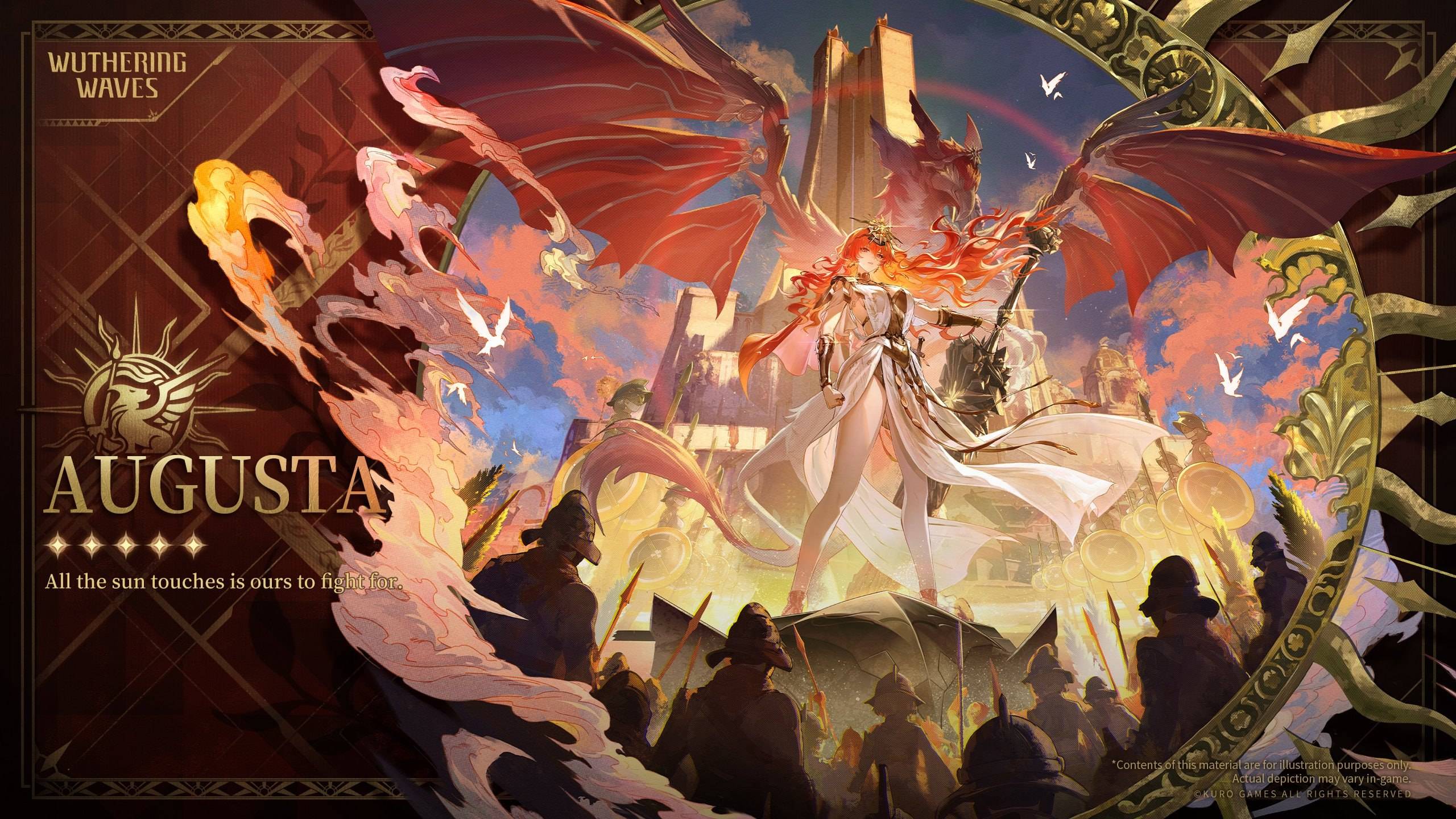 Wuthering Waves 2.6: тест взаимодействия Augusta (Августа) и Phrolova (Фролова)