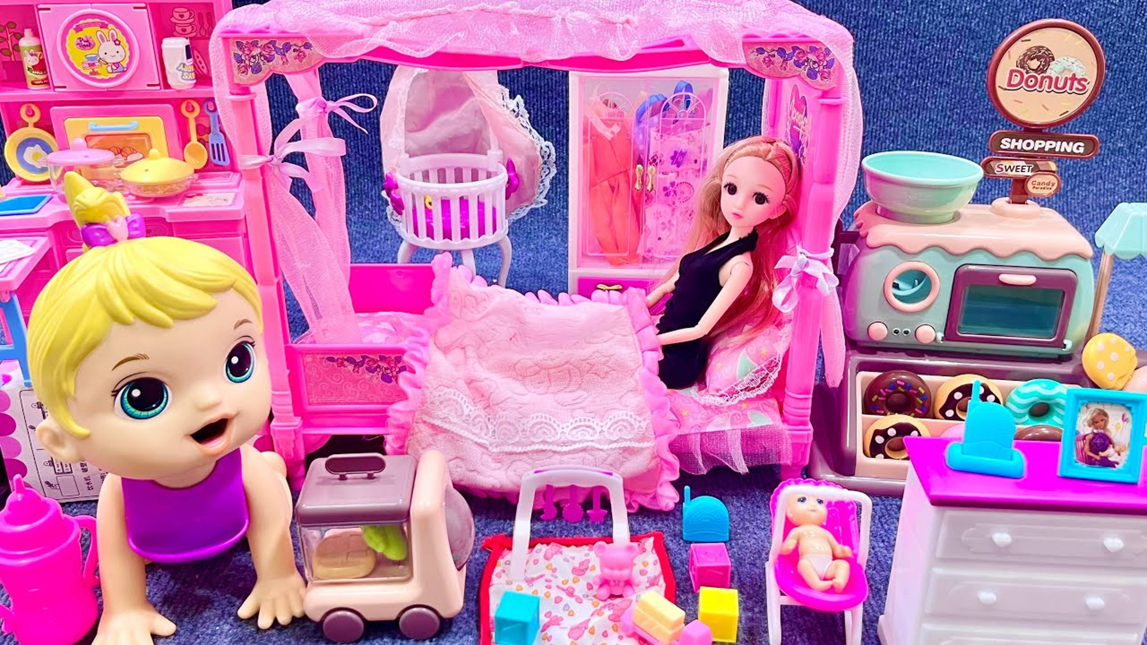 Мультфильм для детей и малышей. Игрушки, куклы, машинки. Залипательное видео. Распаковка. ASMR АСМР