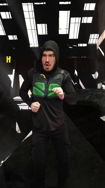 Маленький сталкер нашёл Монолит...