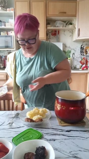 Наконец-то поели