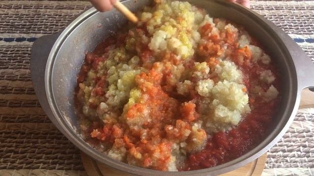 Кабачковая аджика с яблоками *Огонёк* !!!