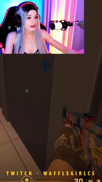 Девочки всегда ходят Вместе)) #cs2 #girl #cute #streamer #counterstrike2 #wafflegirlcs