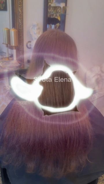 Коррекция наращивания волос 170 прядей