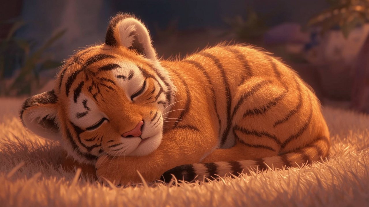 Колыбельная: Сказка про тигра