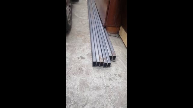 Купил профильную трубу 30х60 для изготовления рамы на снегоболотоход из мотоколяски сзд