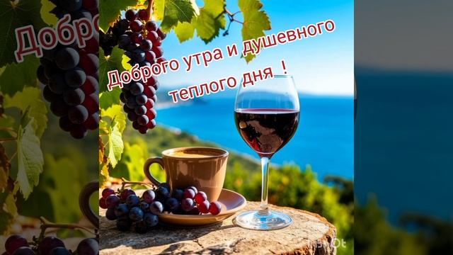 Доброе утро ! Хорошего , теплого дня !