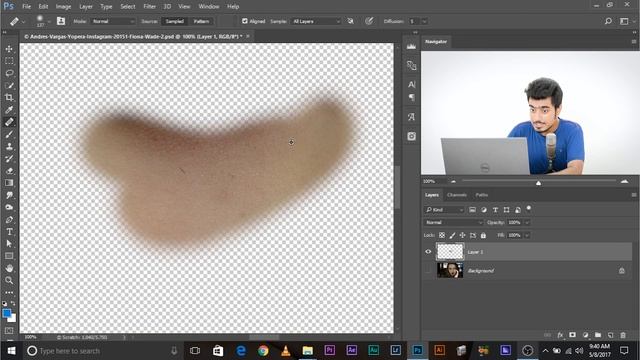Самый простой способ убрать мешки под глазами и тёмные круги в Photoshop