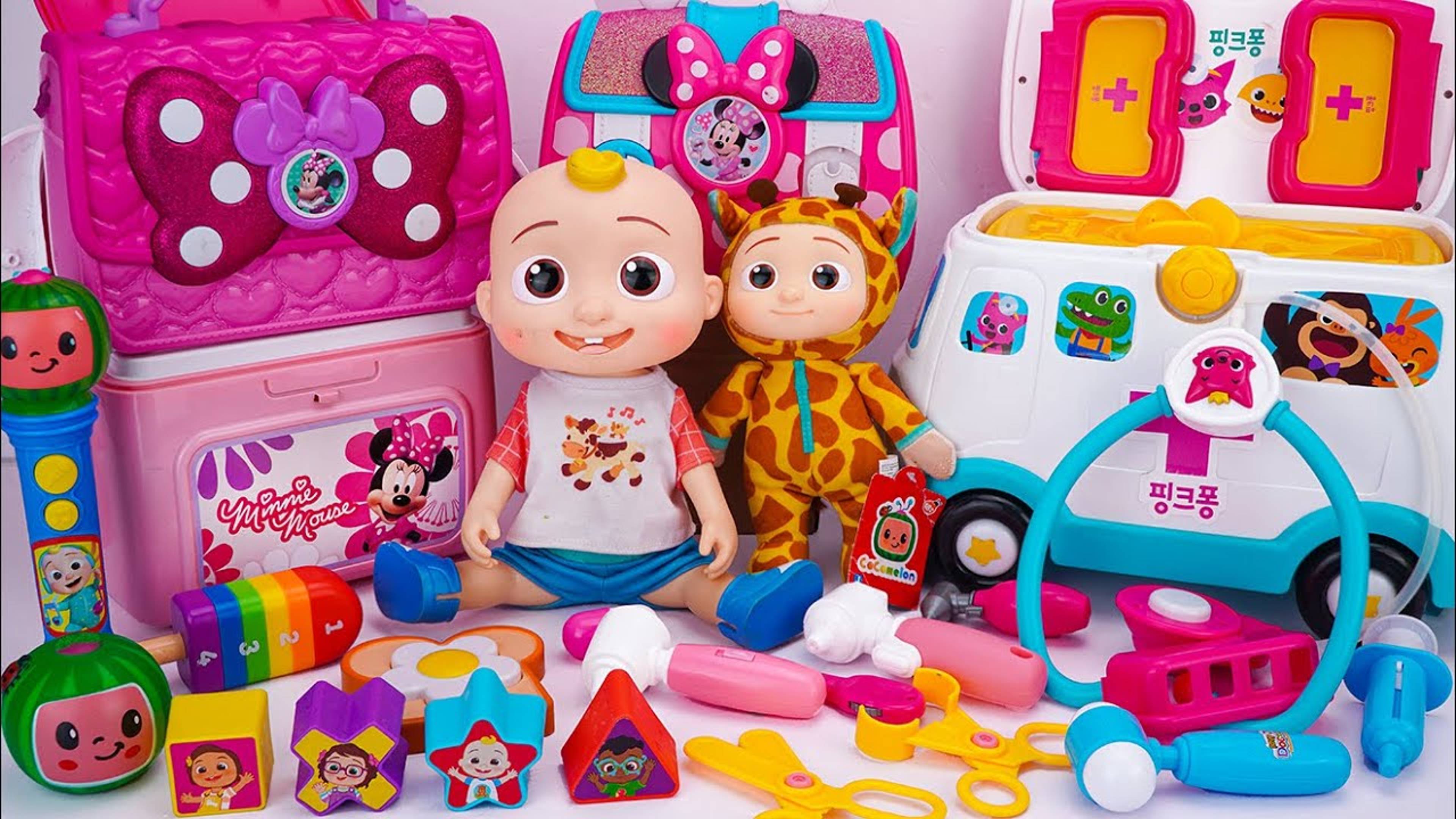 Мультфильм для детей и малышей. Игрушки, куклы, машинки. Залипательное видео. Распаковка. ASMR АСМР