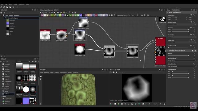 0015 - Procedural Stylized Grass
