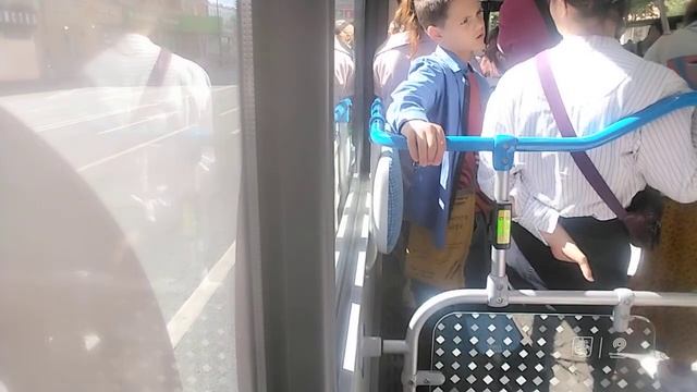 Поездка На На Электробусе №М3 (Проспект Будённого–Метро Красные Ворота) Москва 17.08.2025