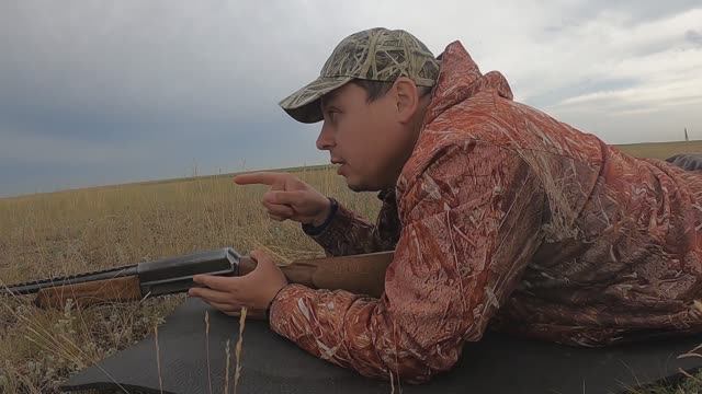 Степной трофей — охота на сурка без суеты и шума. Охота 2025г.