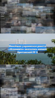 Новейшая украинская ракета «Фламинго» оказалась копией британской FP-5