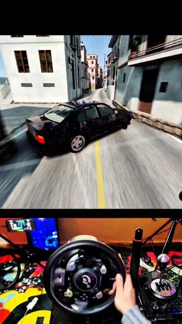 The BMW Dancing beamng drive #bmw520i #beamngdrive #drifting #تفحيط