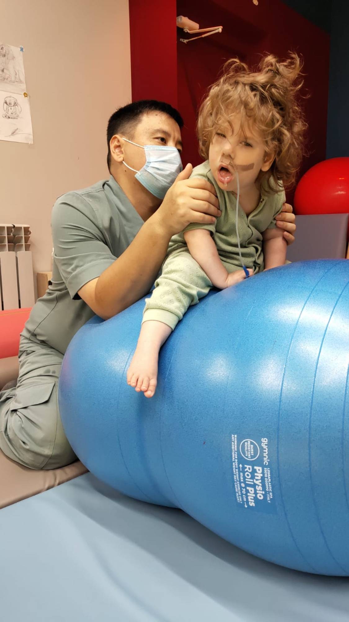 Аня прошла реабилитацию