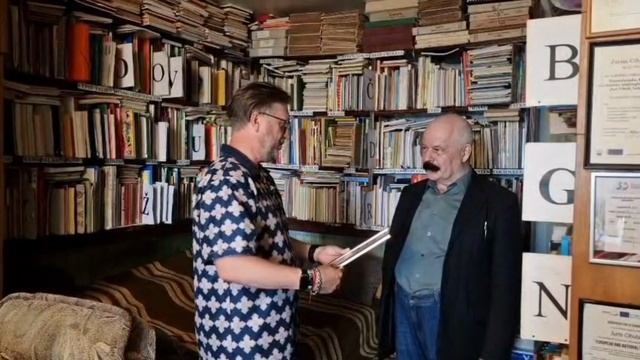 Juris Cibuls / Юрис Цибулс , филолог, публицист лауреат медали Водский Крест ©Traderson Found 2025