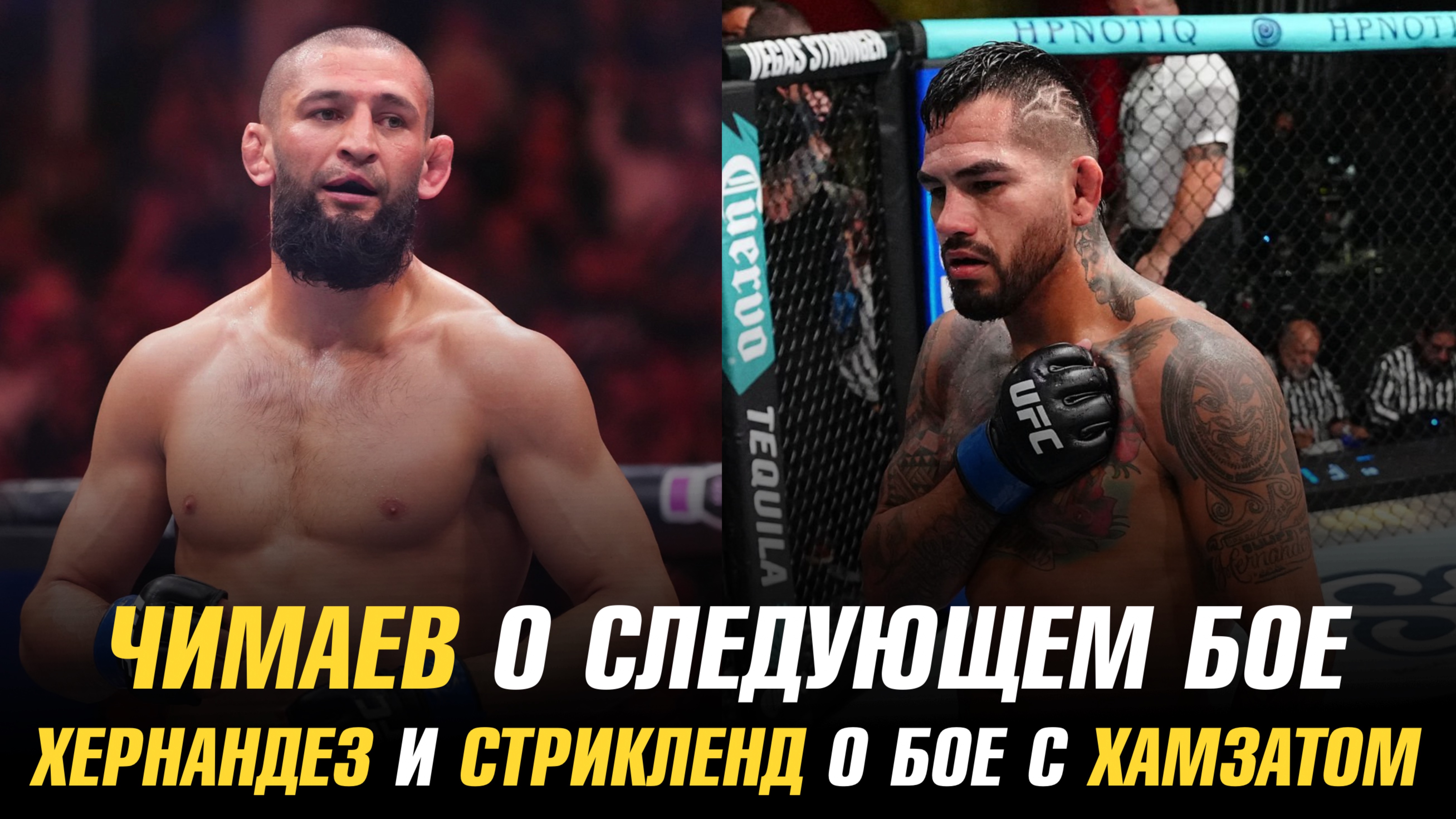 Хамзат Чимаев о следующем бое / Хернандез и Стрикенд о бое с Чимаевым