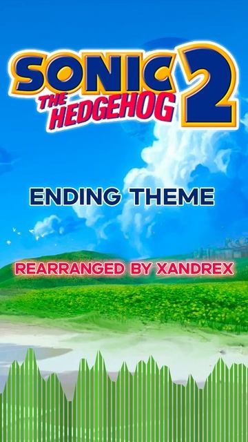 ENDING THEME (SONIC THE HEDGEHOG 2) - СКОРО #shorts #rock #minecraft #music #sonic #games #sega