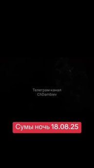 Местные жители ведут визуальный контроль удара русских Гераней по корпусам Сумского государств...