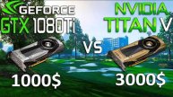TITAN V vs GTX 1080 Ti Test in 9 Games 4K (i7 8700k)