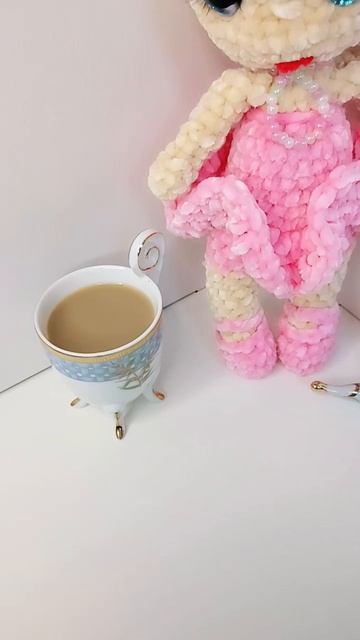 Капучино балерина игрушка ручной работы #мимисити плюшевая игрушка крючком
