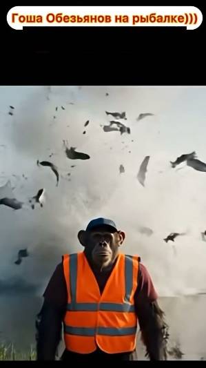 Гоша обезьянов на рыбалке!!