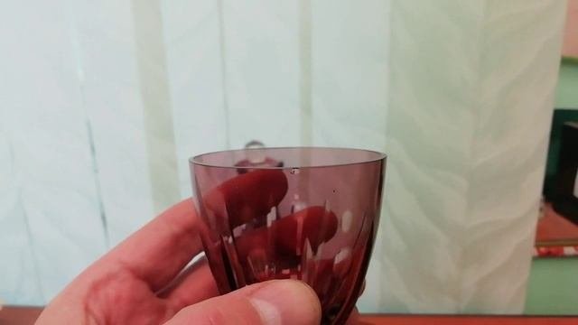 графин+рюмки марганец