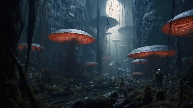 Спокойная космическая успокаивающая музыка для медитация