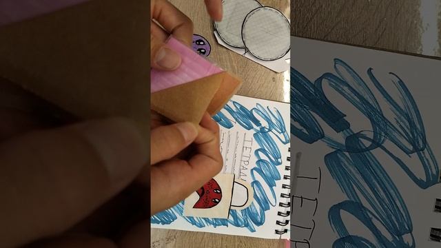 Бумажные сюрпризы😘 😜💋🤪