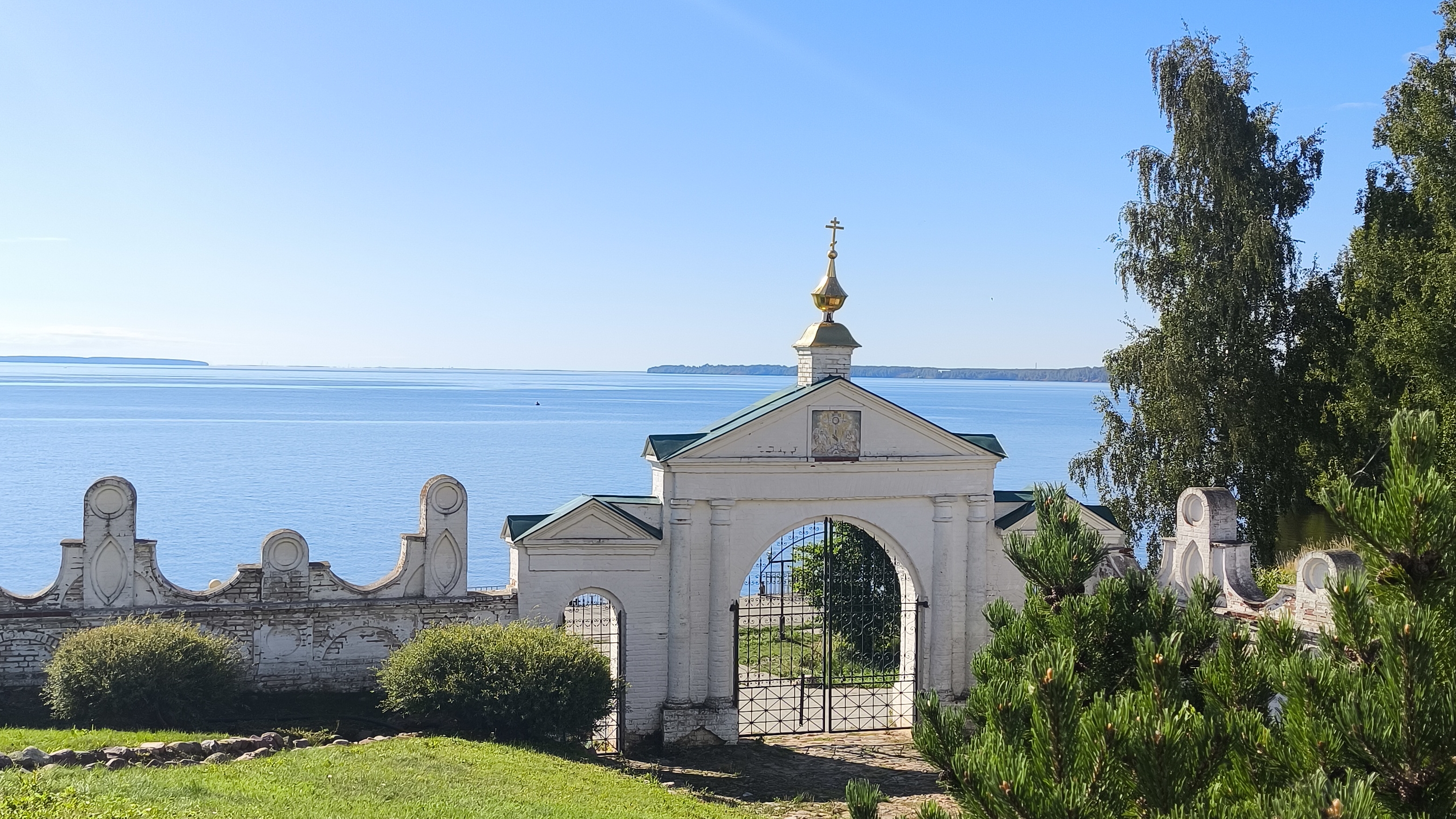 Село Катунки на берегу моря.
Нижегородская область.